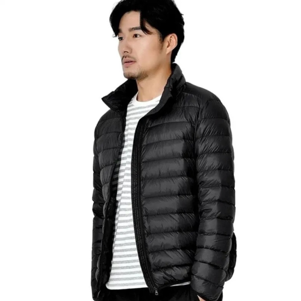 Saddlebred Men's Classic Black Puffer Jacket